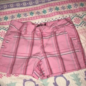 Hurley Shorts Little Girl Sz 10 EUC